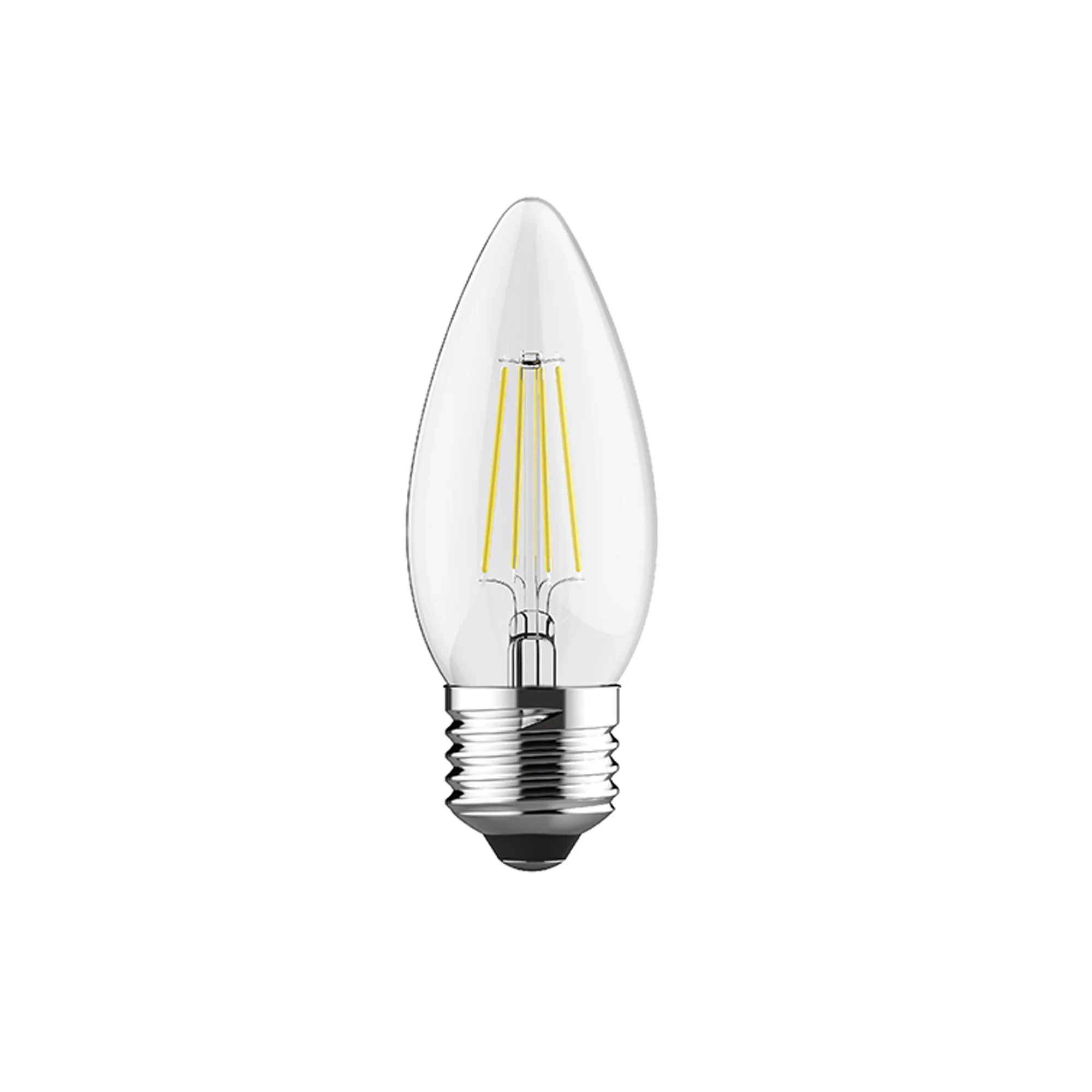 763412133  Value Classic LED Candle E27 4W 2700K 400lm